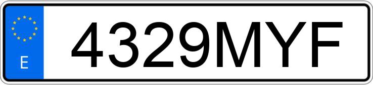 Numer rejestracyjny 4329MYF posiada KIA NIRO Numer rejestracyjny 4329MYF posiada KIA NIRO