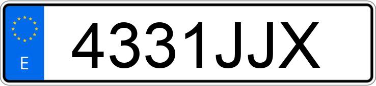 Numer rejestracyjny 4331JJX posiada KAWASAKI ER-6 Numer rejestracyjny 4331JJX posiada KAWASAKI ER-6