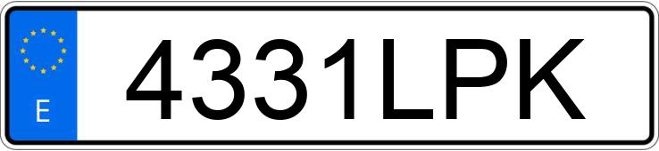 Numer rejestracyjny 4331LPK posiada VOLKSWAGEN TIGUAN Numer rejestracyjny 4331LPK posiada VOLKSWAGEN TIGUAN