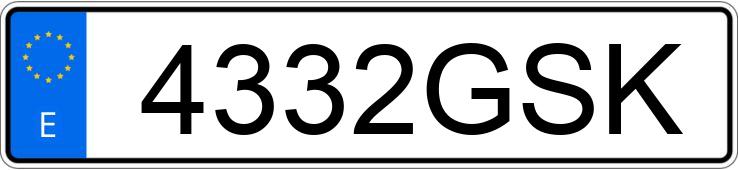 Numer rejestracyjny 4332GSK posiada OPEL CORSA Numer rejestracyjny 4332GSK posiada OPEL CORSA