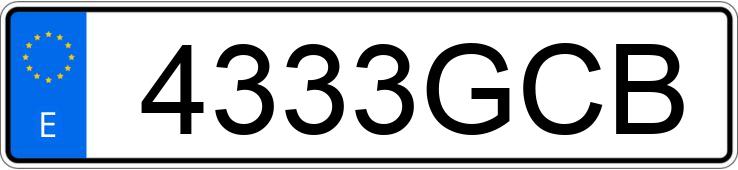 Numer rejestracyjny 4333GCB posiada PEUGEOT 4007 Numer rejestracyjny 4333GCB posiada PEUGEOT 4007