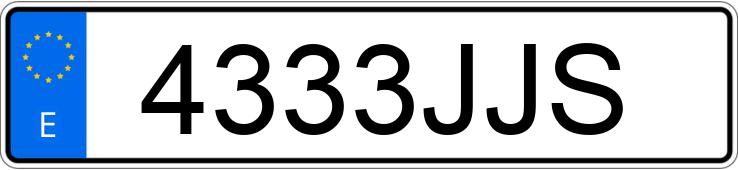 Numer rejestracyjny 4333JJS posiada KYMCO AGILITY CITY