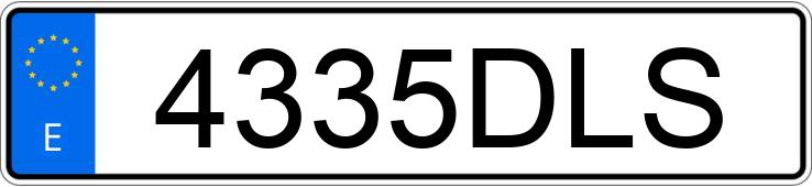 Numer rejestracyjny 4335DLS posiada CITROEN BERLINGO Numer rejestracyjny 4335DLS posiada CITROEN BERLINGO