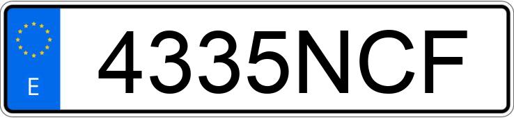 Numer rejestracyjny 4335NCF posiada KIA STONIC Numer rejestracyjny 4335NCF posiada KIA STONIC