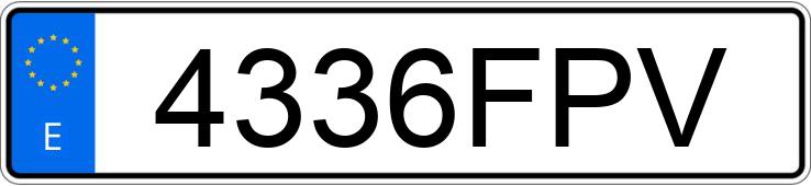 Numer rejestracyjny 4336FPV posiada OPEL CORSA Numer rejestracyjny 4336FPV posiada OPEL CORSA