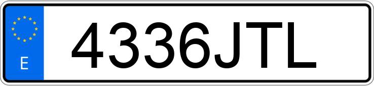 Numer rejestracyjny 4336JTL posiada VOLKSWAGEN SCIROCCO Numer rejestracyjny 4336JTL posiada VOLKSWAGEN SCIROCCO