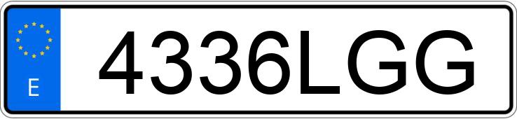 Numer rejestracyjny 4336LGG posiada BMW SERIE 1 Numer rejestracyjny 4336LGG posiada BMW SERIE 1