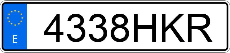 Numer rejestracyjny 4338HKR posiada FIAT PUNTO Numer rejestracyjny 4338HKR posiada FIAT PUNTO