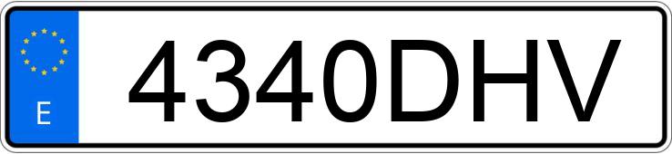 Numer rejestracyjny 4340DHV posiada RENAULT KANGOO Numer rejestracyjny 4340DHV posiada RENAULT KANGOO