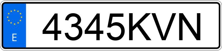 Numer rejestracyjny 4345KVN posiada OPEL MOKKA X Numer rejestracyjny 4345KVN posiada OPEL MOKKA X