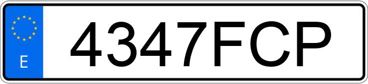 Numer rejestracyjny 4347FCP posiada HONDA @ 125 Numer rejestracyjny 4347FCP posiada HONDA @ 125