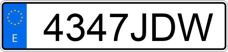 Numer rejestracyjny 4347JDW posiada HONDA CB 650 Numer rejestracyjny 4347JDW posiada HONDA CB 650