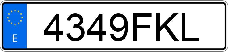 Numer rejestracyjny 4349FKL posiada OPEL CORSA Numer rejestracyjny 4349FKL posiada OPEL CORSA