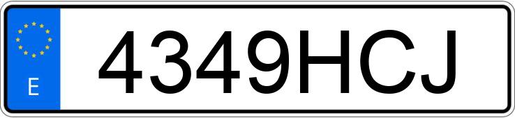 Numer rejestracyjny 4349HCJ posiada BMW SERIE 3 Numer rejestracyjny 4349HCJ posiada BMW SERIE 3