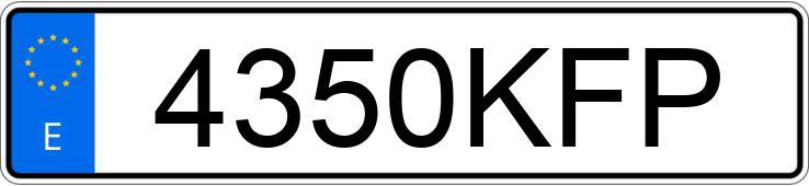 Numer rejestracyjny 4350KFP posiada SYM SYMPHONY Numer rejestracyjny 4350KFP posiada SYM SYMPHONY