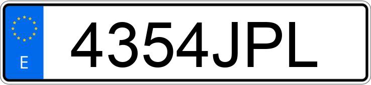 Numer rejestracyjny 4354JPL posiada YAMAHA MT 09