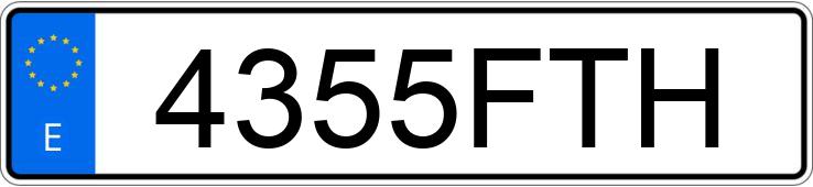 Numer rejestracyjny 4355FTH posiada OPEL ASTRA Numer rejestracyjny 4355FTH posiada OPEL ASTRA