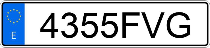 Numer rejestracyjny 4355FVG posiada FORD MONDEO Numer rejestracyjny 4355FVG posiada FORD MONDEO