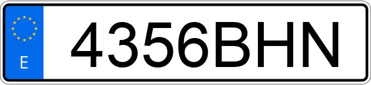 Numer rejestracyjny 4356BHN posiada BMW SERIE 3 Numer rejestracyjny 4356BHN posiada BMW SERIE 3