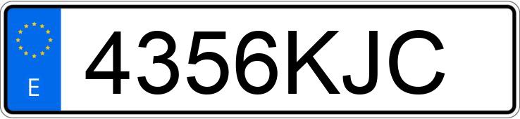 Numer rejestracyjny 4356KJC posiada PORSCHE PANAMERA Numer rejestracyjny 4356KJC posiada PORSCHE PANAMERA