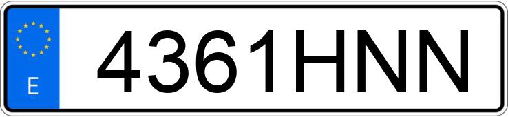 Numer rejestracyjny 4361HNN posiada OPEL ZAFIRA Numer rejestracyjny 4361HNN posiada OPEL ZAFIRA