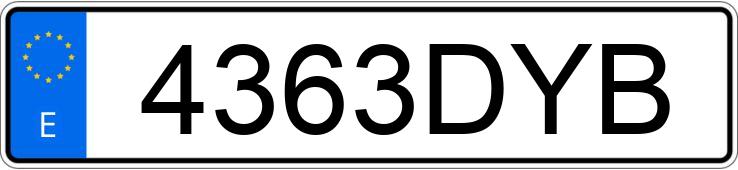 Numer rejestracyjny 4363DYB posiada MERCEDES E (211) Numer rejestracyjny 4363DYB posiada MERCEDES E (211)