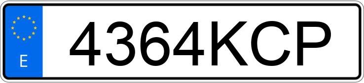 Numer rejestracyjny 4364KCP posiada KAWASAKI Z 650 Numer rejestracyjny 4364KCP posiada KAWASAKI Z 650