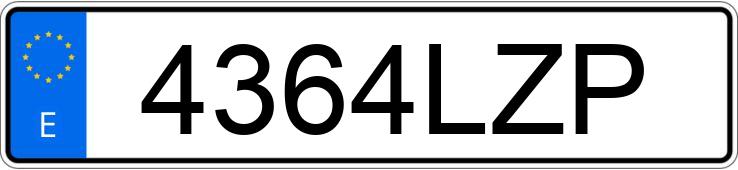 Numer rejestracyjny 4364LZP posiada ALFA ROMEO TONALE