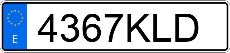 Numer rejestracyjny 4367KLD posiada KYMCO AGILITY CARRY Numer rejestracyjny 4367KLD posiada KYMCO AGILITY CARRY