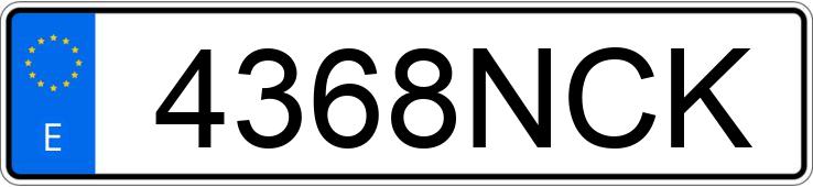 Numer rejestracyjny 4368NCK posiada FORD FOCUS 2.3 ECOBOOST ST EDITION Numer rejestracyjny 4368NCK posiada FORD FOCUS 2.3 ECOBOOST ST EDITION