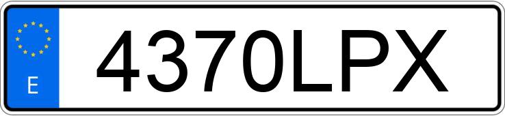 Numer rejestracyjny 4370LPX posiada MERCEDES GLE (167)