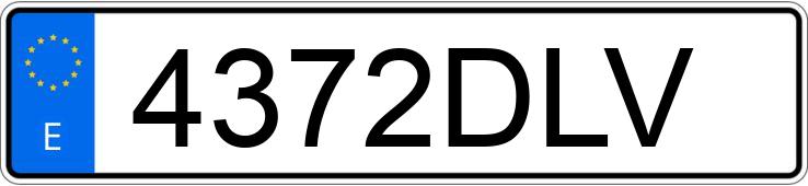 Numer rejestracyjny 4372DLV posiada MERCEDES CLS (219) Numer rejestracyjny 4372DLV posiada MERCEDES CLS (219)