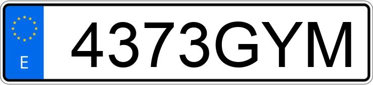 Numer rejestracyjny 4373GYM posiada OPEL AGILA Numer rejestracyjny 4373GYM posiada OPEL AGILA