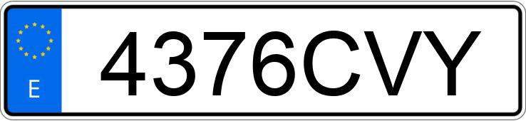 Numer rejestracyjny 4376CVY posiada KIA CARNIVAL Numer rejestracyjny 4376CVY posiada KIA CARNIVAL