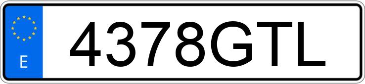 Numer rejestracyjny 4378GTL posiada HYUNDAI I20