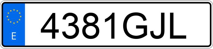 Numer rejestracyjny 4381GJL posiada RENAULT CLIO Numer rejestracyjny 4381GJL posiada RENAULT CLIO