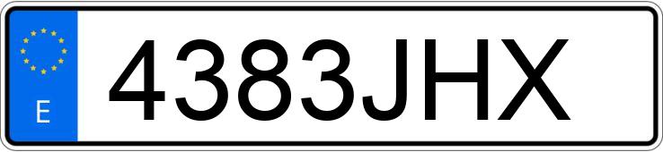 Numer rejestracyjny 4383JHX posiada MAZDA CX-5