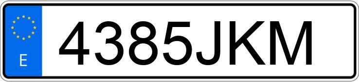 Numer rejestracyjny 4385JKM posiada OPEL ASTRA GTC Numer rejestracyjny 4385JKM posiada OPEL ASTRA GTC