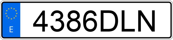 Numer rejestracyjny 4386DLN posiada AUDI A6