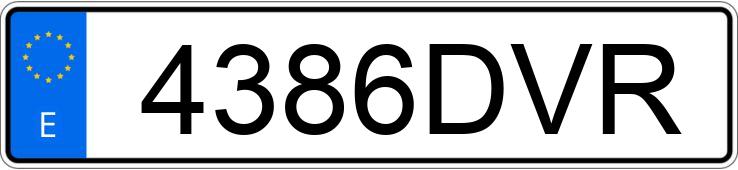 Numer rejestracyjny 4386DVR posiada SEAT ALTEA Numer rejestracyjny 4386DVR posiada SEAT ALTEA