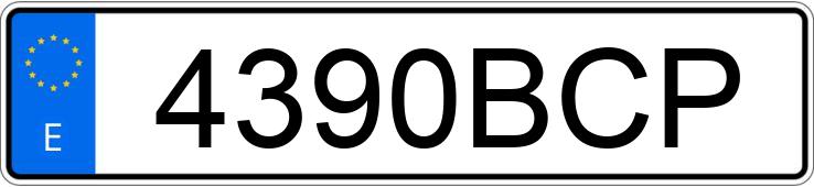 Numer rejestracyjny 4390BCP posiada OPEL VECTRA Numer rejestracyjny 4390BCP posiada OPEL VECTRA