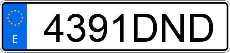 Numer rejestracyjny 4391DND posiada FIAT SCUDO Numer rejestracyjny 4391DND posiada FIAT SCUDO