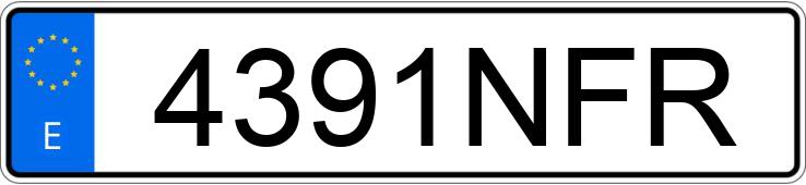 Numer rejestracyjny 4391NFR posiada RENAULT CLIO Numer rejestracyjny 4391NFR posiada RENAULT CLIO