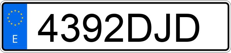 Numer rejestracyjny 4392DJD posiada SEAT LEON Numer rejestracyjny 4392DJD posiada SEAT LEON