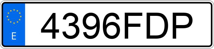 Numer rejestracyjny 4396FDP posiada BMW SERIE 3 Numer rejestracyjny 4396FDP posiada BMW SERIE 3