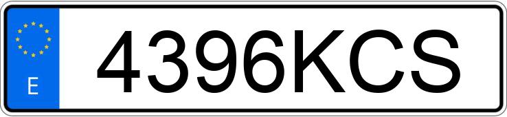 Registreringsnummeret 4396KCS har MERCEDES CLA (117)