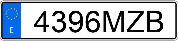 Numer rejestracyjny 4396MZB posiada RENAULT GRAND SCENIC Numer rejestracyjny 4396MZB posiada RENAULT GRAND SCENIC