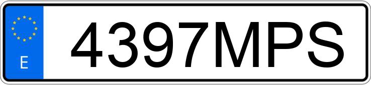 Numer rejestracyjny 4397MPS posiada CITROEN C3
