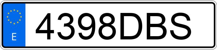 Numer rejestracyjny 4398DBS posiada BMW SERIE 5 Numer rejestracyjny 4398DBS posiada BMW SERIE 5