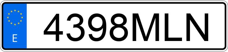 Numer rejestracyjny 4398MLN posiada VOGE 350